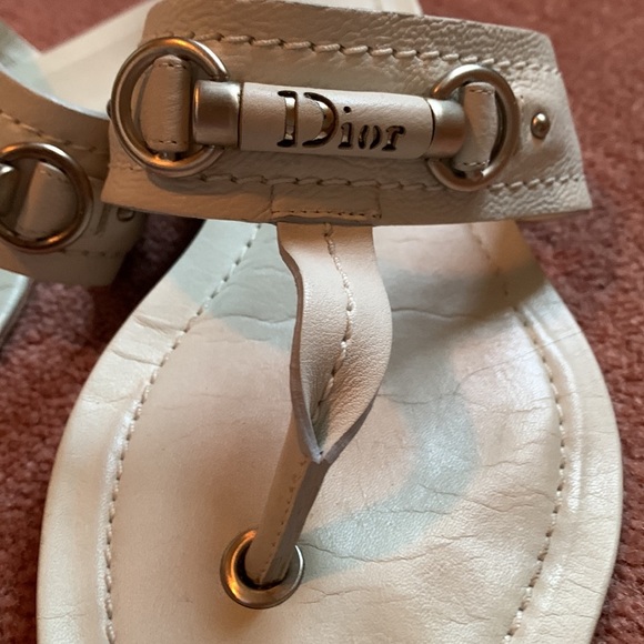 Dior T-strap slide on flats - Picture 3 of 11